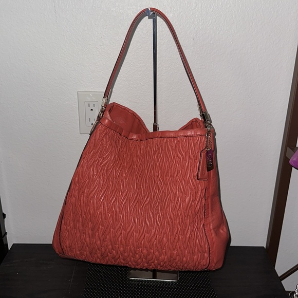 Coach Madison Phoebe Leather Satchel - Picture 6 of 12